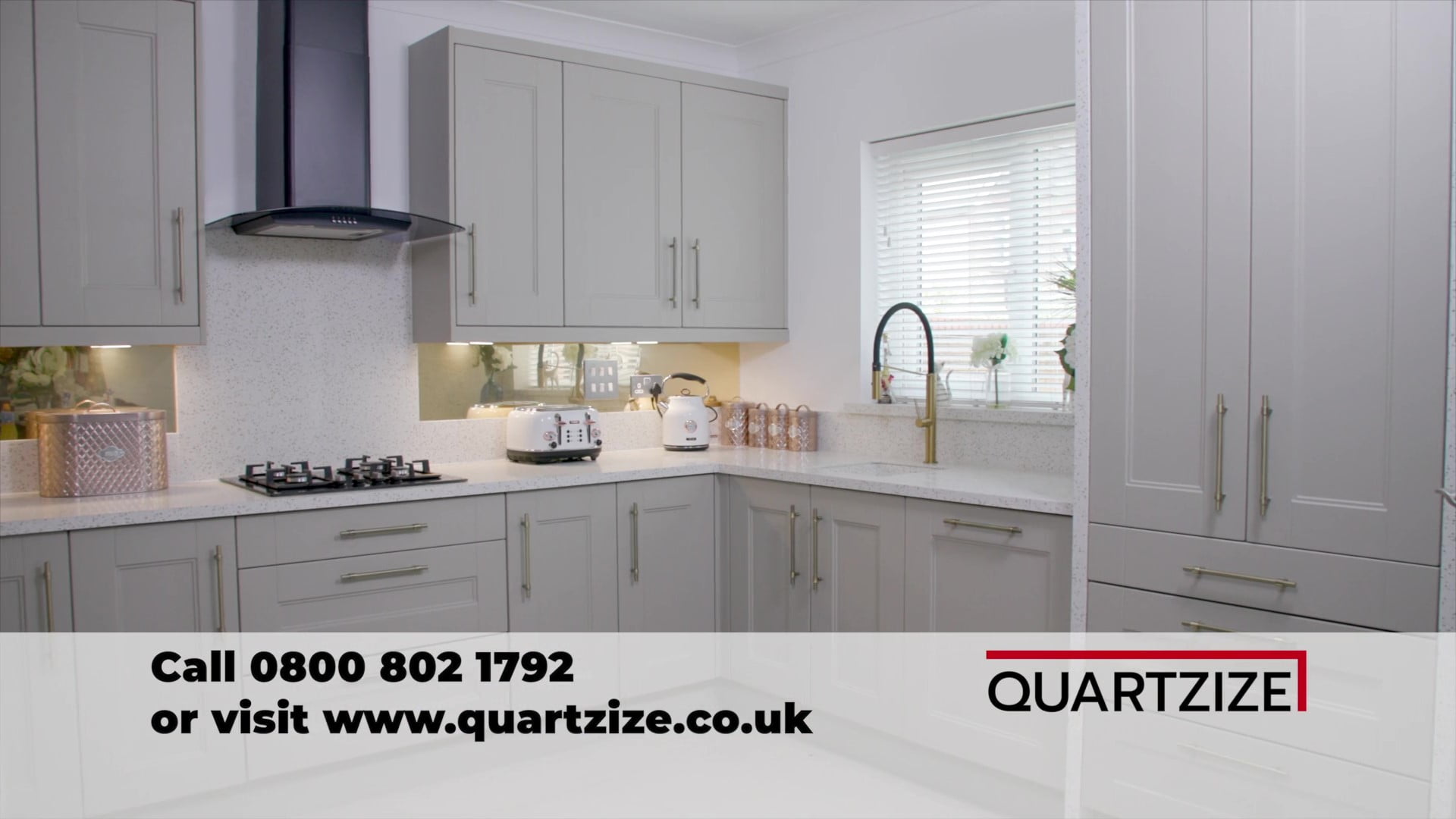 Quartzize | Kitchen Worktop Overlays | Kitchen Doors