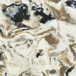 quartzize Arabesque Marble Quartz Swatch