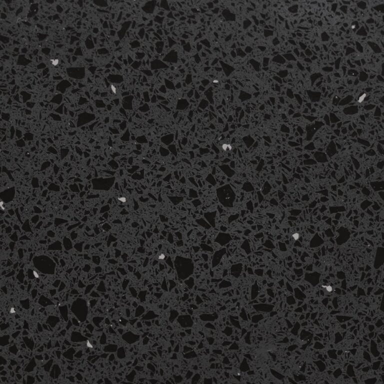 quartzize Black Sparkle Quartz Swatch