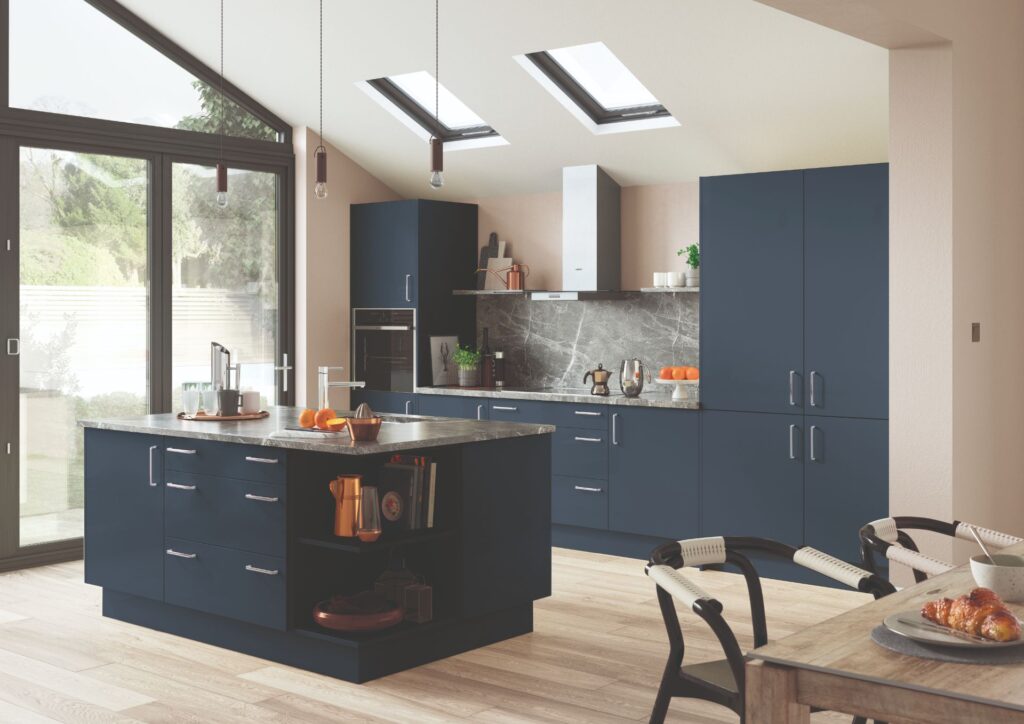 Kitchen Cutler S1 Serica Indigo