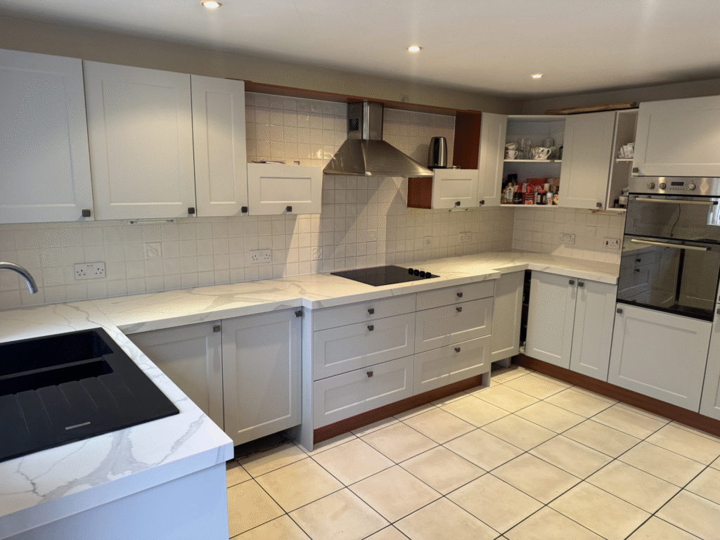 Bright & Contemporary Kitchen Update in Swansea